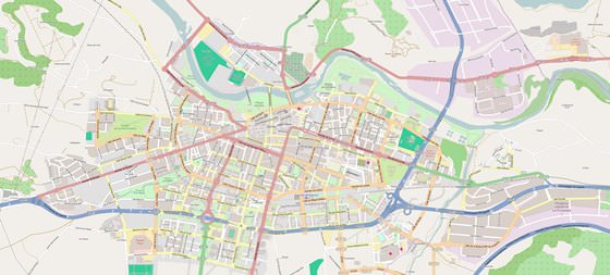 Large map of Logroño 1