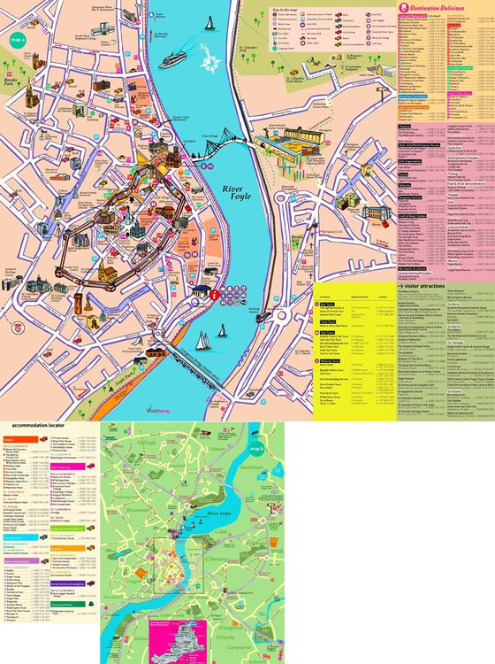 Large map of Londonderry 1