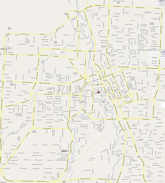 Large map of Medan 1