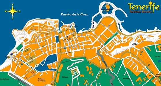 plan de Puerto de la Cruz