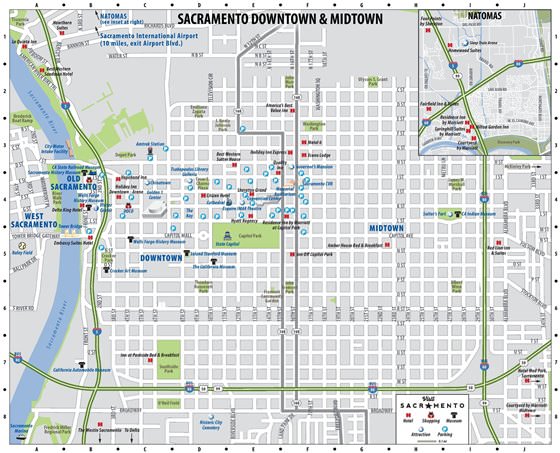 Large map of Sacramento 3