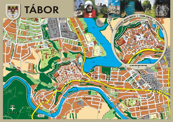 Детальная карта Табора 1