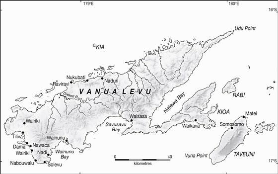 Детальная карта Вануа-Леву 1