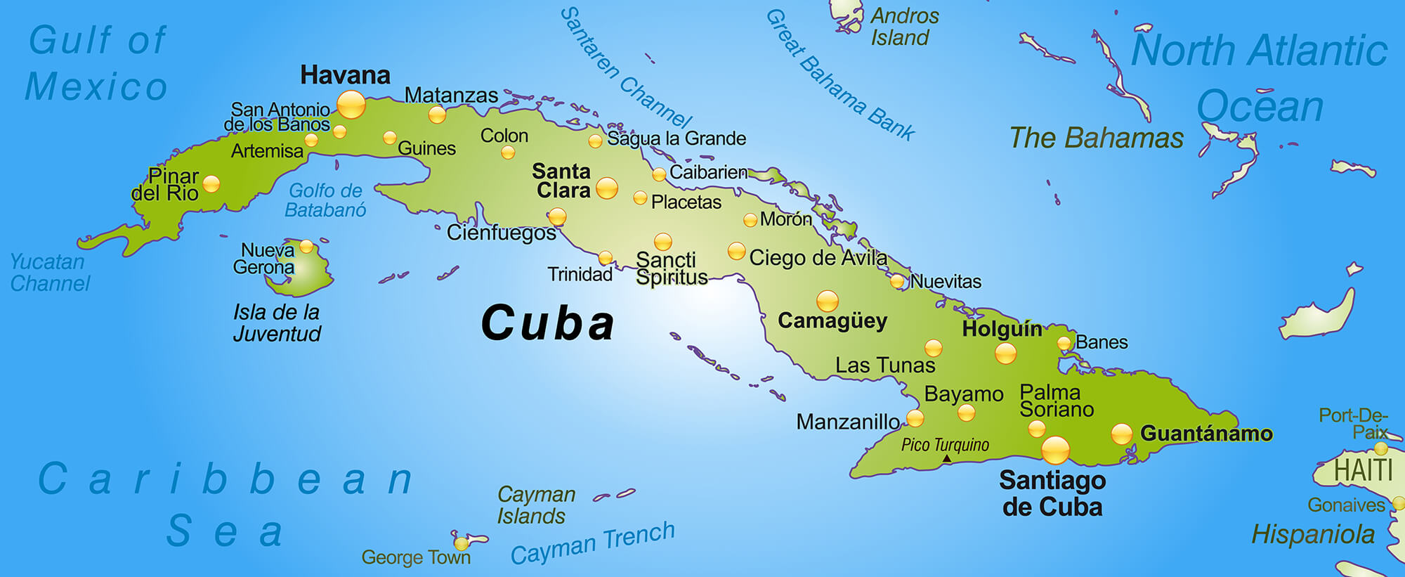 which countries visit cuba
