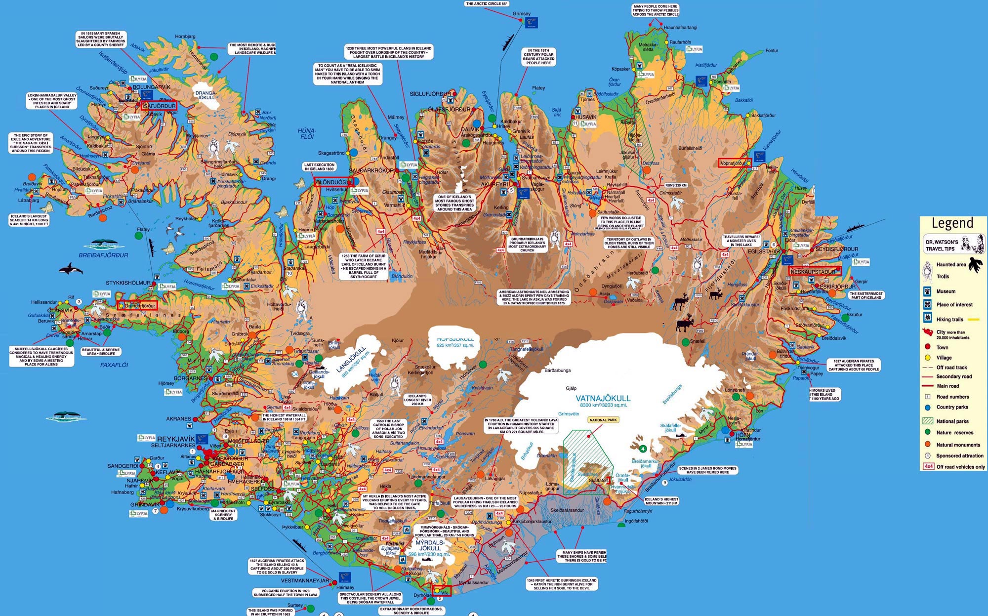 tourist map of iceland pdf