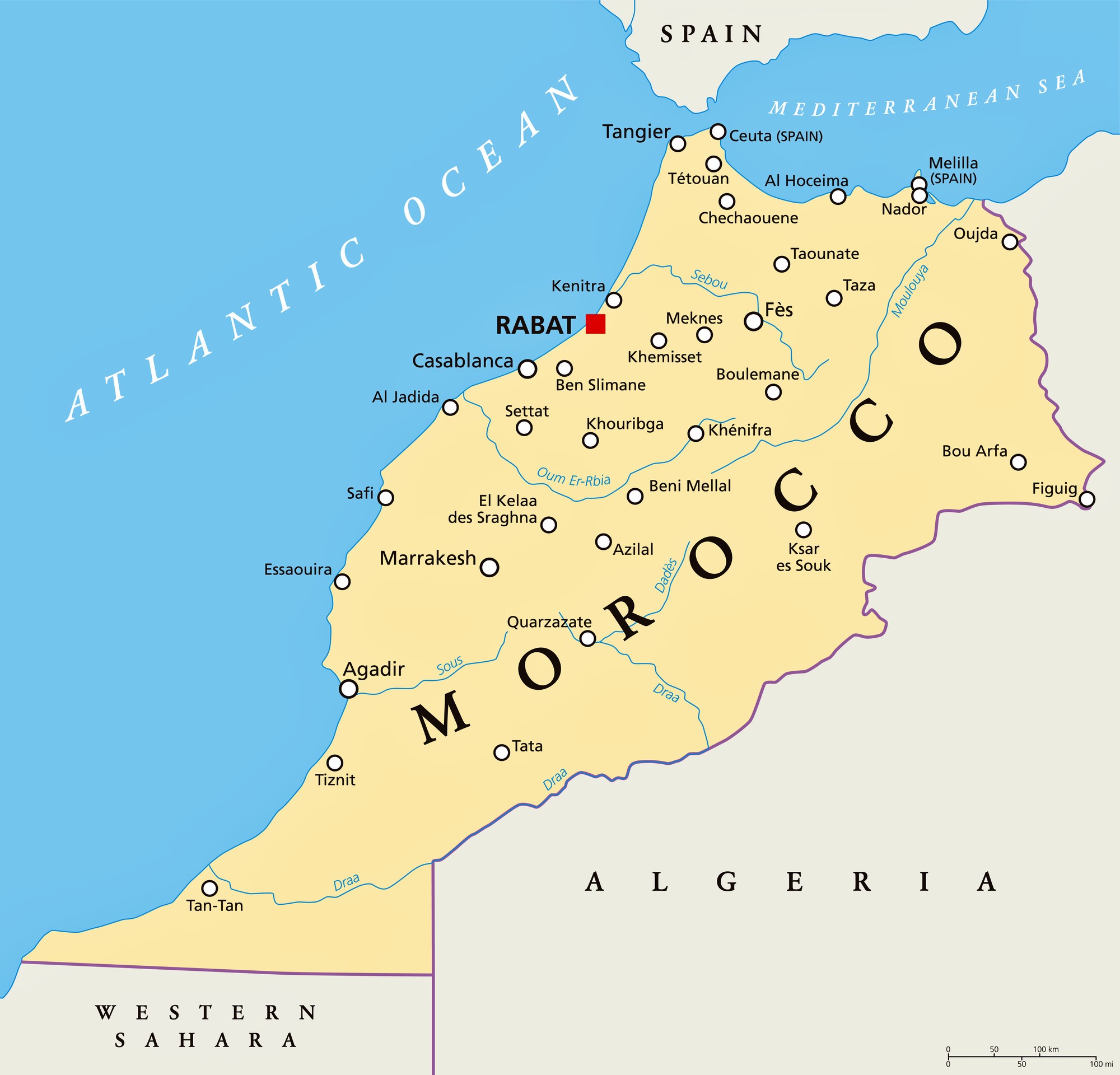 detailed-clear-large-road-map-of-morocco-ezilon-maps
