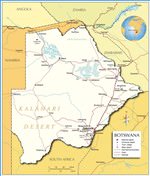 Maps of Botswana