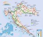 Mapas de Croacia