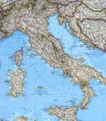 Landkarten von Italien