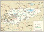 Maps of Kyrgyzstan
