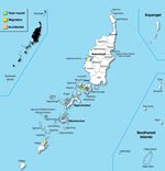 Maps of Palau Islands