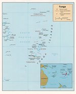Landkarten von Tonga Inseln
