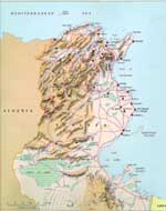 Tunus haritaları