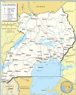 Карты Уганды