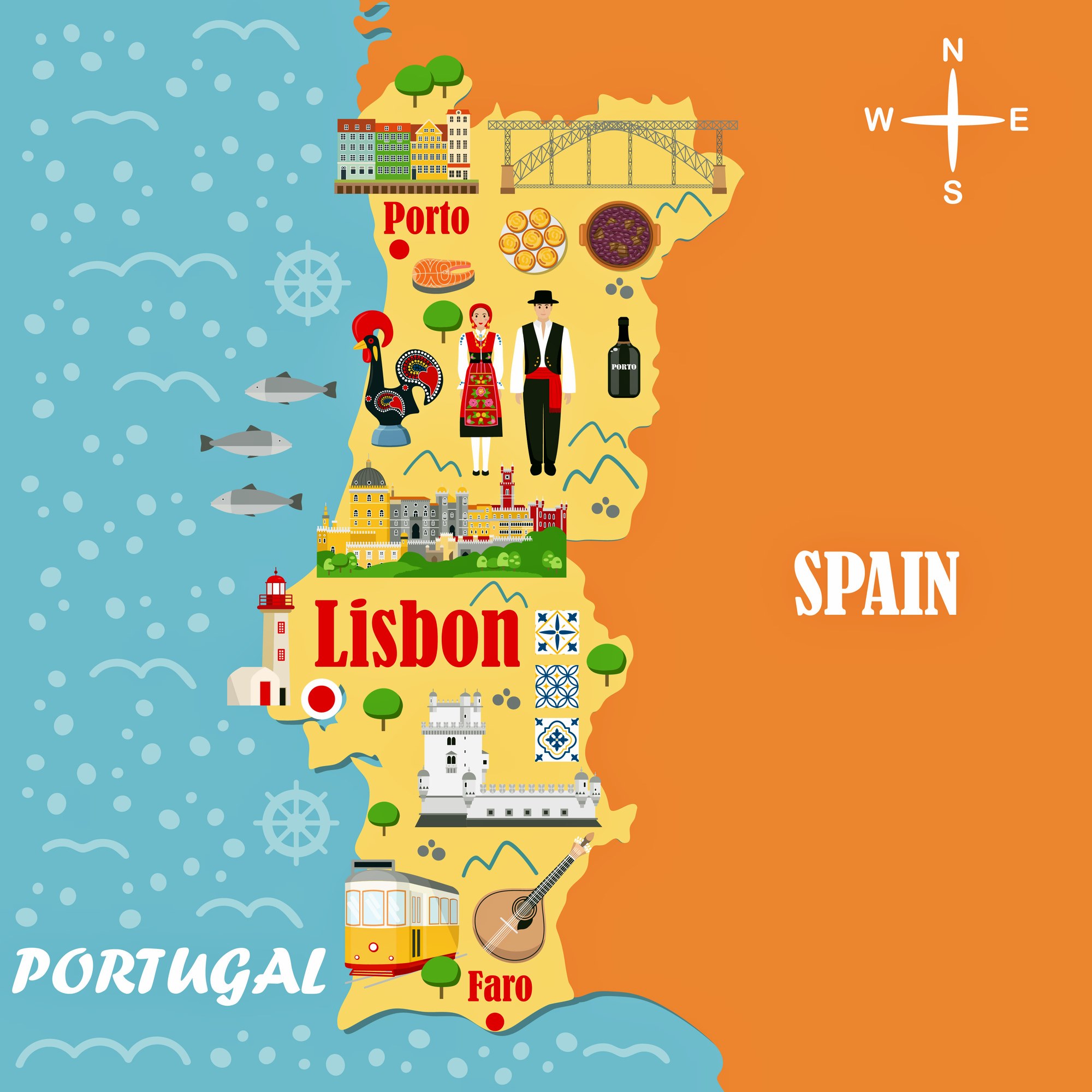 Portugal Maps  Portugal Visitor - Travel Guide To Portugal