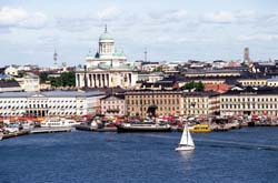 Helsinki panorama - popular sightseeings in Helsinki