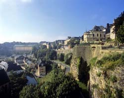 Luxembourg panorama - popular sightseeings in Luxembourg