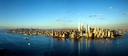 New York panorama - popular sightseeings in New York