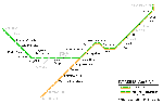 Brasilia metro kaart - OrangeSmile.com