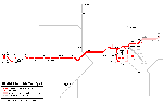 Plattegrond van de metro in Charleroi