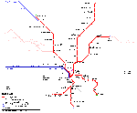 Dallas metro kaart - OrangeSmile.com