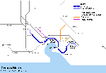Genoa metro kaart - OrangeSmile.com