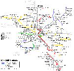 Hannover metro kaart - OrangeSmile.com