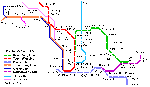 Hong Kong metro kaart - OrangeSmile.com