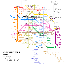 Metrokaart van Mexico