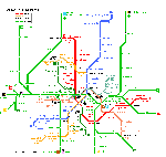 Munchen metro kaart - OrangeSmile.com