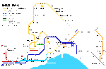 Metrokaart van Napels