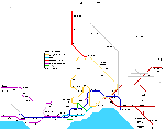 Carte du métro a Napoli