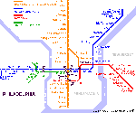 Philadelphia metro kaart - OrangeSmile.com