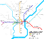 Carte du métro a Philadelphie