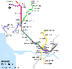 Porto metro kaart - OrangeSmile.com