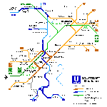 Stuttgart metro kaart - OrangeSmile.com