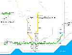 Toronto metro kaart - OrangeSmile.com