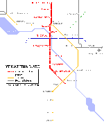 Ekaterinburg metro kaart - OrangeSmile.com