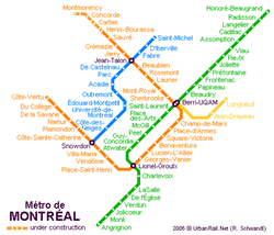 Interactive Map of Montreal - Search Touristic Sights. Hiking and 