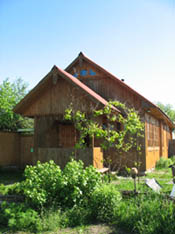 Entrance to the cotttage