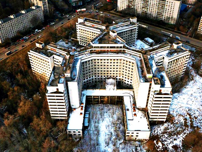 Здания больниц в москве