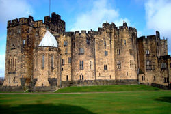 Castillo de Alnwick, Inglaterra