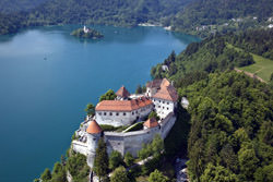 Bled Schloss, Slowenien