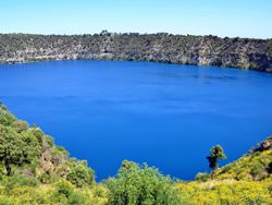 Голубое озеро, Blue Lake, Новая Зеландия