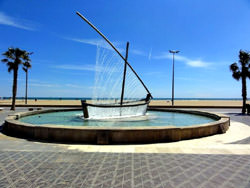 Boat Fountain, Spain