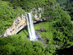 Водопад Каракол, Бразилия
