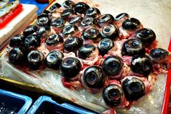 Eye of Thunfisch in Naha Restaurants, Japan