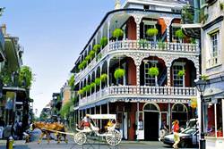 French Quarter in New Orleans, USA