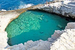 Естественный бассейн Giola Lagoon, Греция