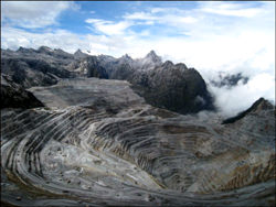 Grasberg Mine, Indonesien